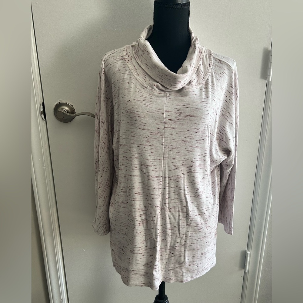 Talbots Cowl Neck Tunic Top